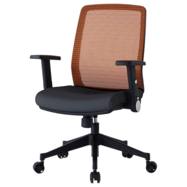 メッシュチェア JG4 肘付き JG4-305OR メーカー直送 ▼返品・キャンセル不可【他商品との同時購入不可】