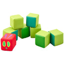 はらぺこあおむし キューブクッション 8個入り HG-HA710 メーカー直送 ▼返品・キャンセル不可【他商品との同時購入不可】