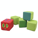 はらぺこあおむし キューブクッション 5個入り HG-HA733 メーカー直送 ▼返品・キャンセル不可【他商品との同時購入不可】