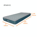 Unixs KAW-563 ダブルマットレス（圧縮） 【直送品】 返品・キャンセル・他商品と同時購入は不可