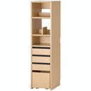 学習机 ファミオ  キャビネットシェルフ FDB-811MOBK メーカー直送 ▼返品・キャンセル不可【他商品との同時購入不可】