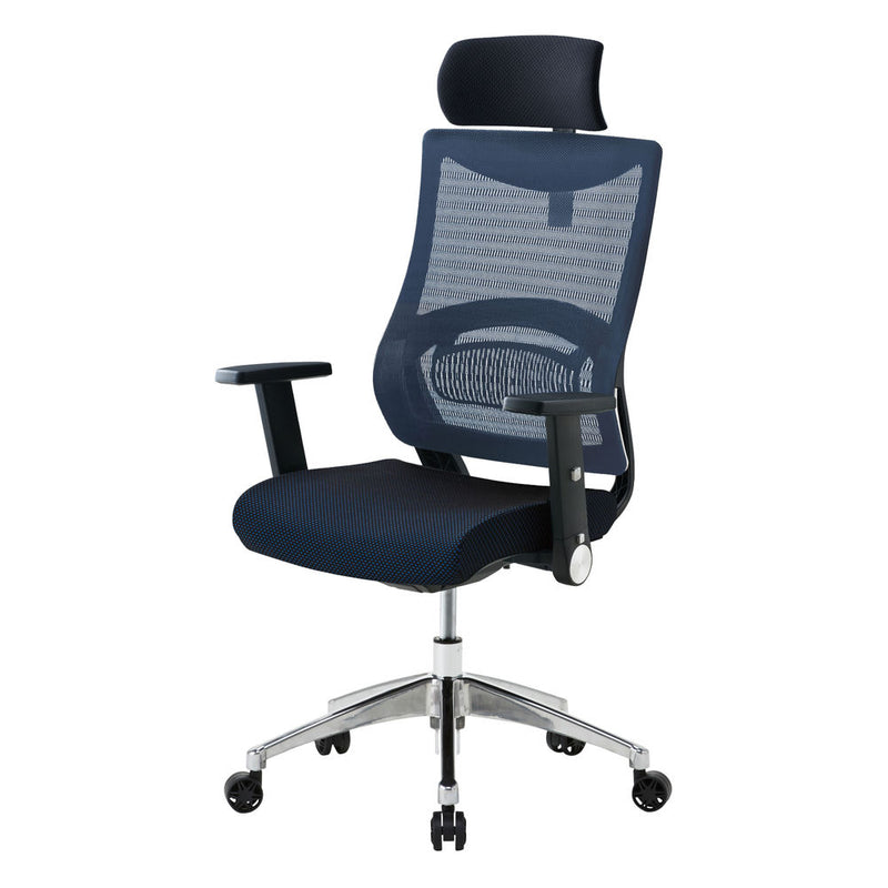 エルゴノミックチェア JG3-103BL 肘付オフィスチェア 【直送品】 返品