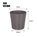 アップルウエアー スリットオアシス 8号 ダークグレー