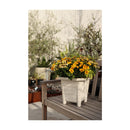 アップルウェアー 花と野菜のプランター 300型 ホワイト