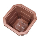 アップルウェアー 花と野菜のプランター 300型 ブラウン