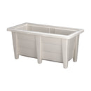 アップルウェアー 花と野菜のプランター 600型 ホワイト