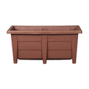 アップルウェアー 花と野菜のプランター 600型 ブラウン