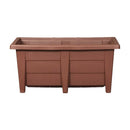 アップルウェアー 花と野菜のプランター 600型 ブラウン