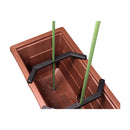 アップルウェアー 花と野菜のプランター 600型 ブラウン