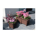 アップルウェアー 花と野菜のプランター 600型 ブラウン