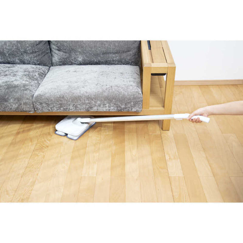 CCP コードレスバイブレーションモップクリーナーNEO 高速振動 水拭き対応 洗剤不要 ホワイト ZV-MV26-WH 1台