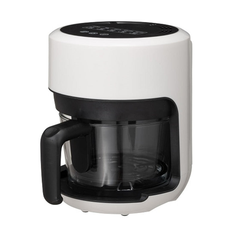 CCP ガラスノンフライオーブン ヘルシー コンパクト お手入れ簡単 10レシピ付属 アイボリー BE-AF95-VY 1台