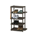 和泉化成 シューズラック5段 ダブル 1個