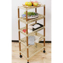 和泉化成 ロングラック5段 ベージュ