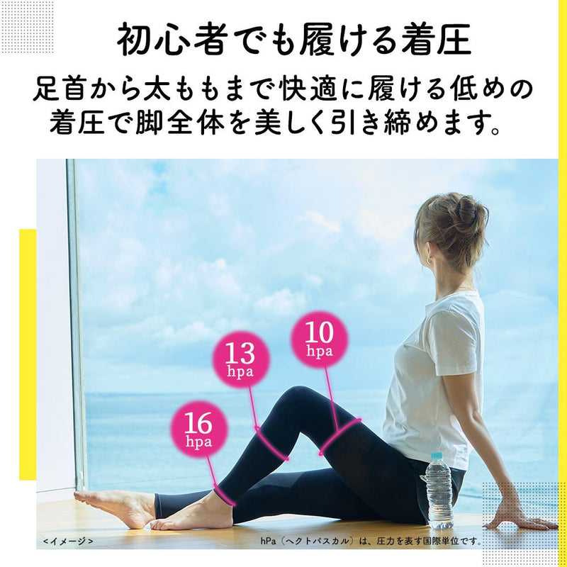 おそとでメディキュット スリムフォーカスレギンス L〜LLサイズ