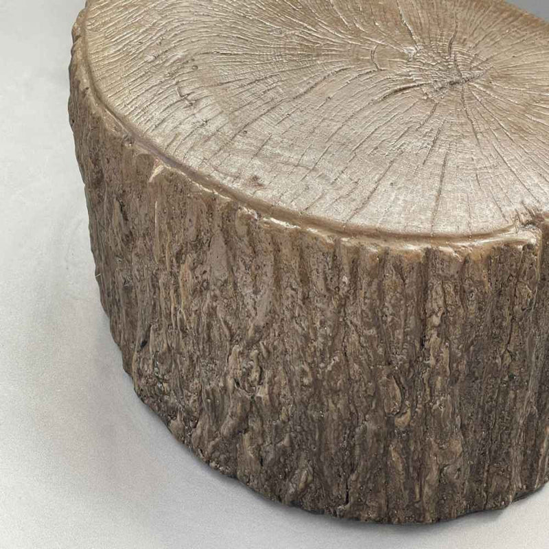 コンクリート踏み台 擬木S 1334838  メーカー直送 ▼返品・キャンセル不可【他商品との同時購入不可】