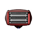 マクセル 往復式シェーバー 5枚刃 USB充電 交流式 本体丸洗い レッド IZF-V553W-R  1台