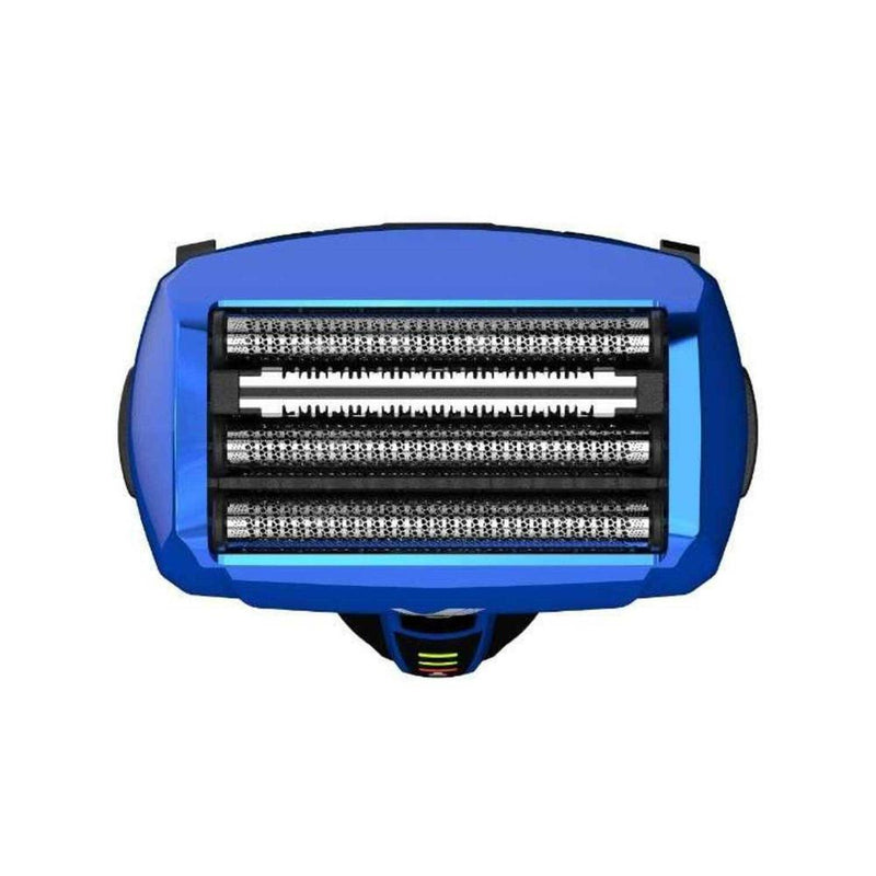 マクセル 往復式シェーバー 4枚刃 USB充電 交流式 本体丸洗い ブルー IZF-V543W-A 1台