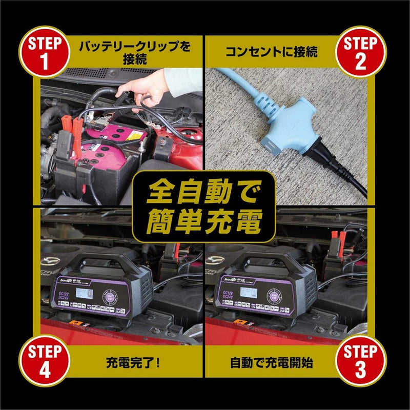 Meltec 全自動パルス充電器 メーカー直送 ▼返品・キャンセル不可【他商品との同時購入不可】
