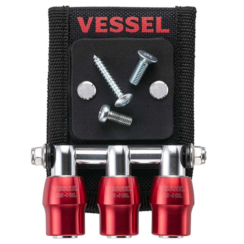 クイック3連MG赤 QB-10MB3R メーカー直送 ▼返品・キャンセル不可【他商品との同時購入不可】