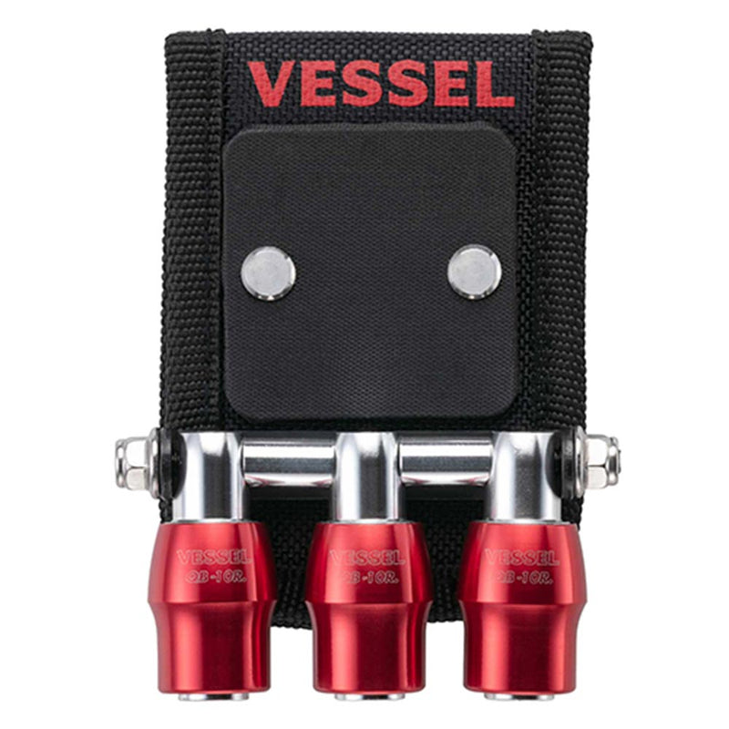 クイック3連MG赤 QB-10MB3R メーカー直送 ▼返品・キャンセル不可【他商品との同時購入不可】