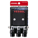 クイック3連MG黒 QB-10MB3K メーカー直送 ▼返品・キャンセル不可【他商品との同時購入不可】