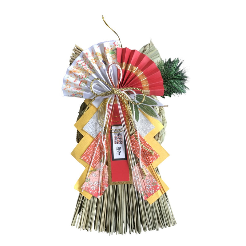 新年装饰花环（八坂）1个▼不接受退货或取消