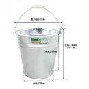 尾上製作所 バケツ１２号 シルバー