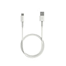 カシムラ USB充電＆同期ケーブル 50cm A-C WH AJ-639 1本