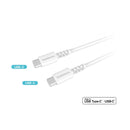 カシムラ USB充電&同期ケーブル2m C-C WH AJ644