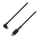 カシムラ USB充電&同期C-Cケーブル1.2m BK L字 AJ651