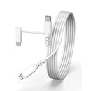 カシムラ LN変換コネクタ付 C-Cケーブル 1.2m WH AJ676