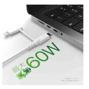 カシムラ LN変換コネクタ付 C-Cケーブル 1.2m WH AJ676