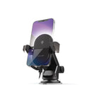 カシムラ Qi自動開閉ホルダー 手帳対応 キャパシタ付 吸盤取り付け KW30