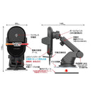 カシムラ Qi自動開閉ホルダー 手帳対応 キャパシタ付 吸盤取り付け KW30