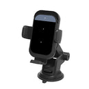 カシムラ 冷却機能付 自動開閉式 ワイヤレス充電ホルダー 吸盤取付 KW51