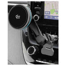 カシムラ Qi2／25Wマグネットワイヤレス充電器 冷却機能 充電ON／OFF機能 ロングアーム エアコン取り付け KW62