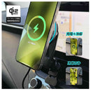 カシムラ Qi2／25Wマグネットワイヤレス充電器 冷却機能 充電ON／OFF機能 ロングアーム エアコン取り付け KW62