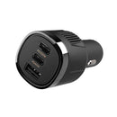 カシムラ DC-120W USB 3ポート PD100W 自動判定 空冷ファン DC078
