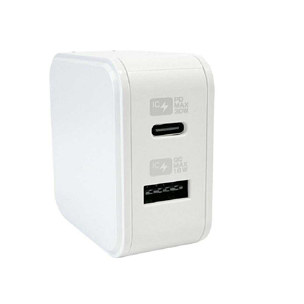 カシムラ AC USBA+C PD30W 自動識別 リバーシブル AC-048 1個