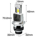 カシムラ HID LEDヘッドバルブ D2S／R 6500K NB207 2個入り