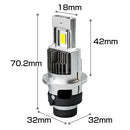 カシムラ HID LEDヘッドバルブ D4S／R 6500K NB208 2個入り