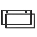 カシムラ ナンバーフレーム ブラック KS126 2枚入り