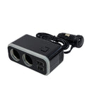 樫村 2个独立插座 2USB4.8A 带彩虹灯 KX236