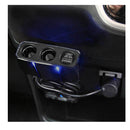 カシムラ 2連セパレートソケットPD30W／リバーシブルUSB自動判定 KX247