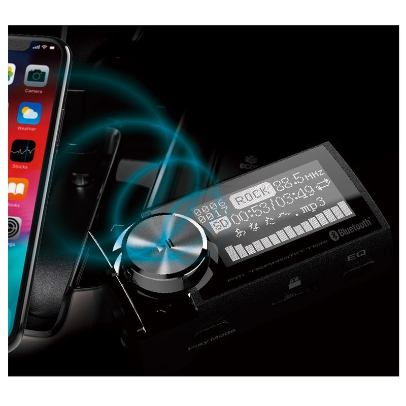 カシムラ Bluetooth FMトランスミッター EQ AUX KD217