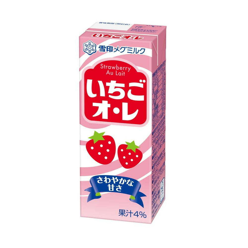 ◆雪印メグミルク いちごオレ 200ml