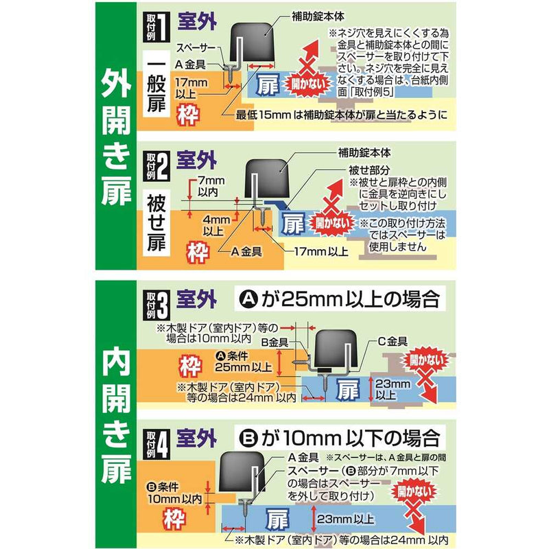 どあロックガード・ディンプルキー式 N1073 メーカー直送 ▼返品・キャンセル不可【他商品との同時購入不可】