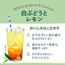 ◆キリン 午後の紅茶 FRUITS＆ICE TEA 白ぶどうとレモン 500ml