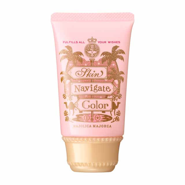 Shiseido Majolica Majorca Skin Navigate Color Coral Peach